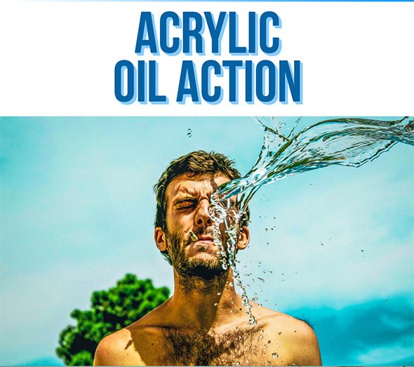 Acrylic Oil Action