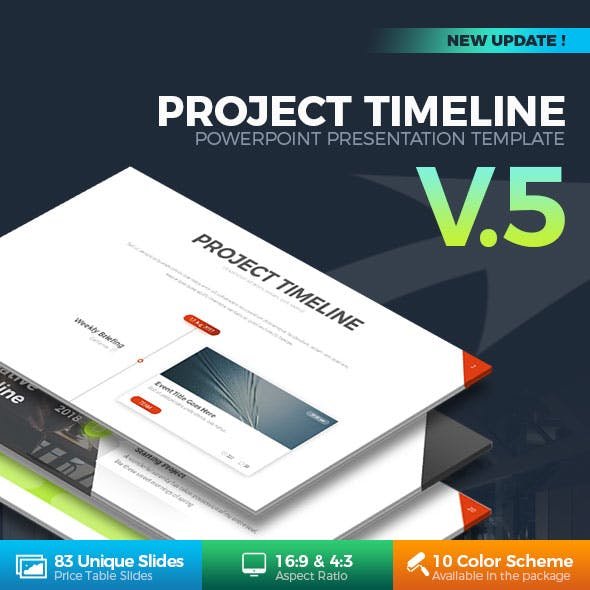 Project Timeline PowerPoint Template