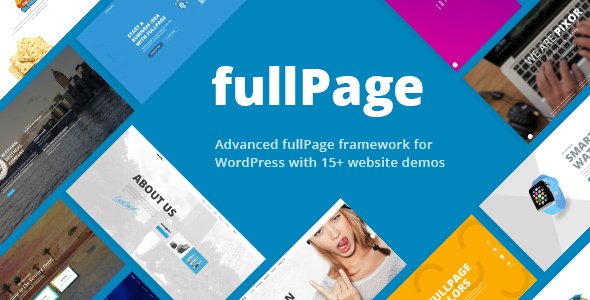 FullPage - Fullscreen Multi Concept Theme
