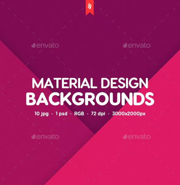 10 Material Design Backgrounds