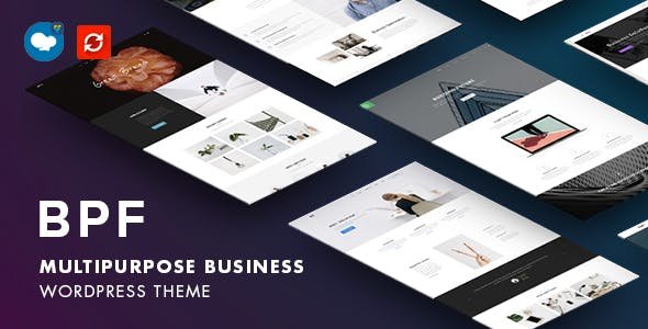 BPF - Responsive Multi-Purpose WordPress Theme