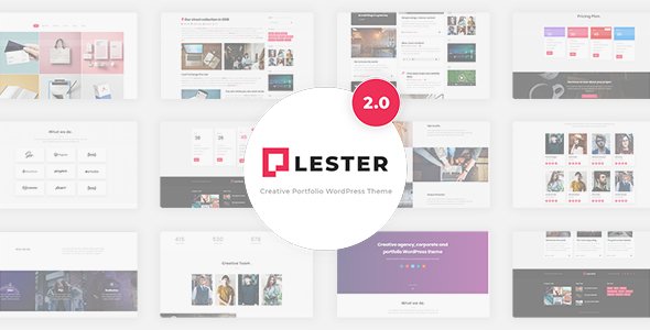Lester - Creative Portfolio WordPress Theme