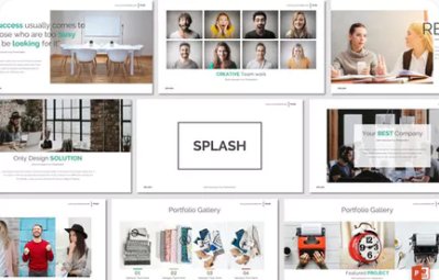 SPLASH - Powerpoint Template