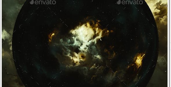 Nebula Space Environment HDRI Map 025