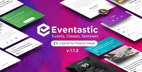 Eventastic - WordPress Theme for Events & Conferences