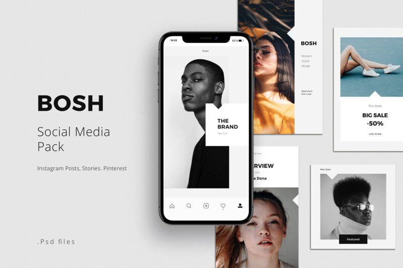 BOSH - Social Media Pack