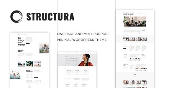 Structura - Minimal One Page