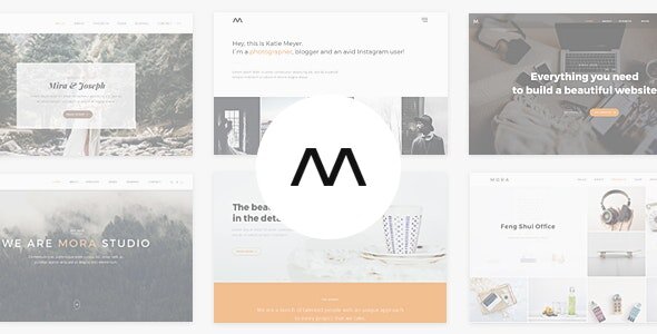 Mora - Creative Portfolio & Photography Theme