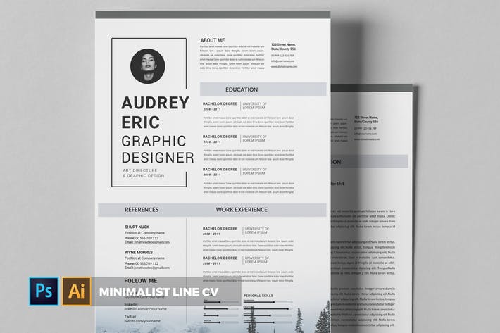 Minimalist Line | CV & Resume
