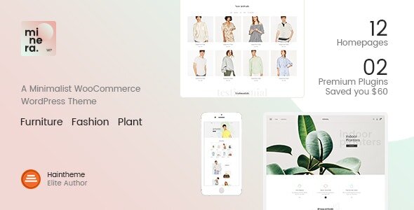 Minera - Minimalist WooCommerce