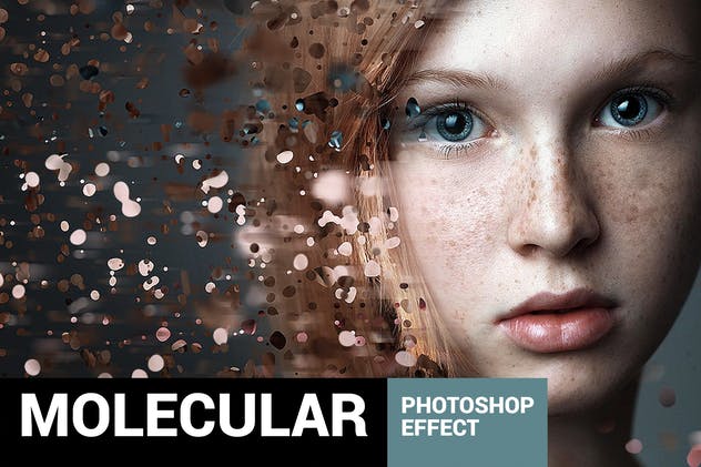 Moleculum - Сorpuscular Photoshop Action