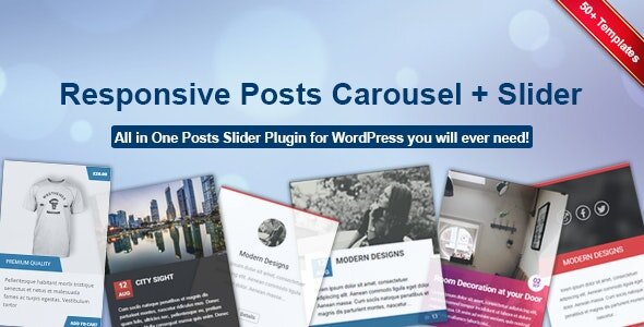 Responsive Posts Carousel WordPress Plugin