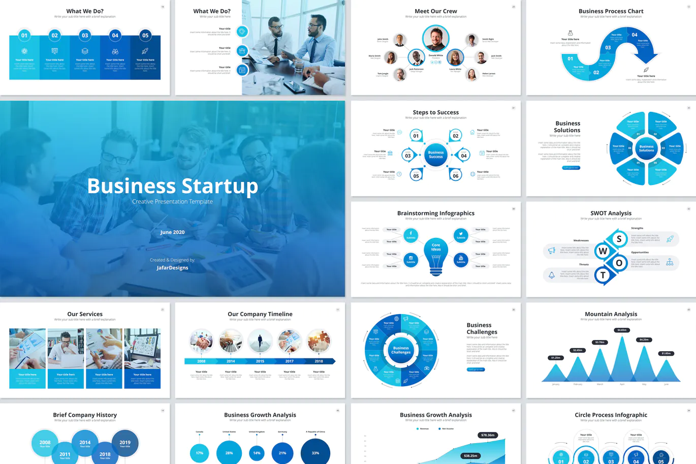 Business Startup PowerPoint Template