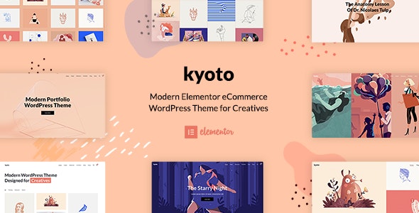 Kyoto - Innovative Portfolio Theme for Creatives