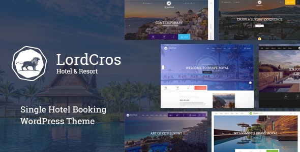 LordCros - Hotel Booking WordPress Them