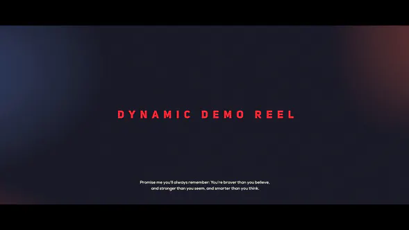 Dynamic Demo Reel