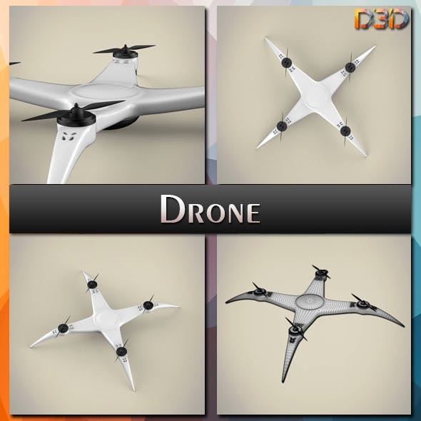 3D model of Drone