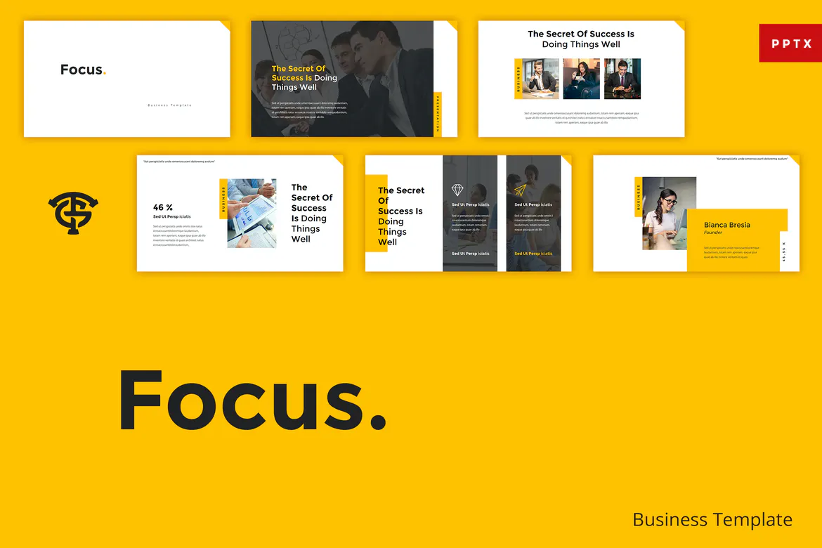 Focus Business Powerpoint Template