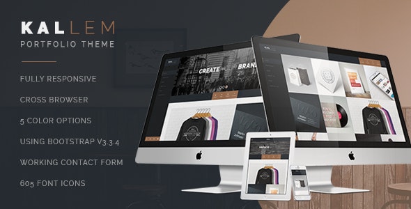 Kallem - Creative Portfolio WordPress Theme