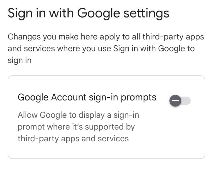 How do I get rid of Google Login Popup 2